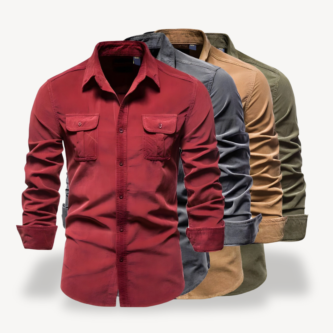 Casual Button-Down Shirt for Men | Clara Vienne