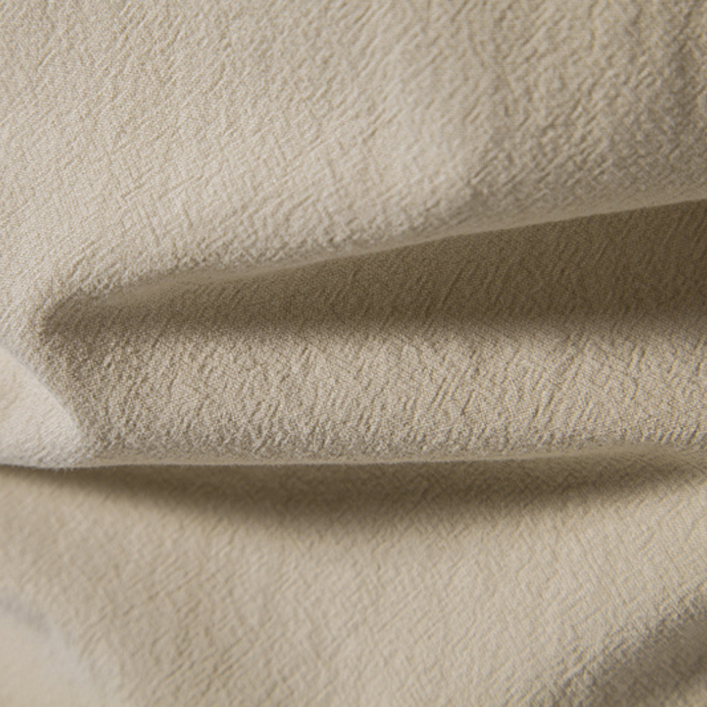 Clara Vienne | Men's Cotton Linen Lace-Up Shirt