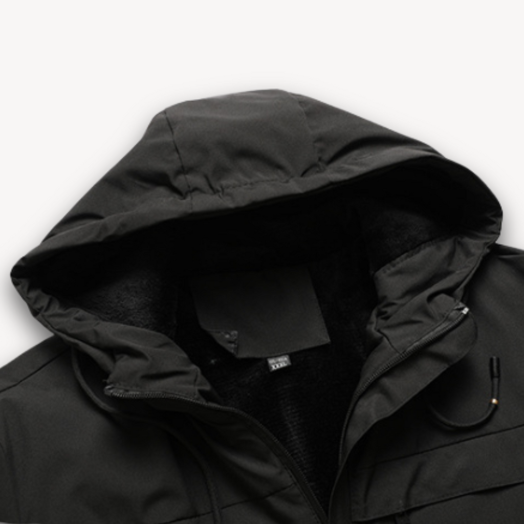 Clara Vienne | Men's Waterproof Hooded Jacket