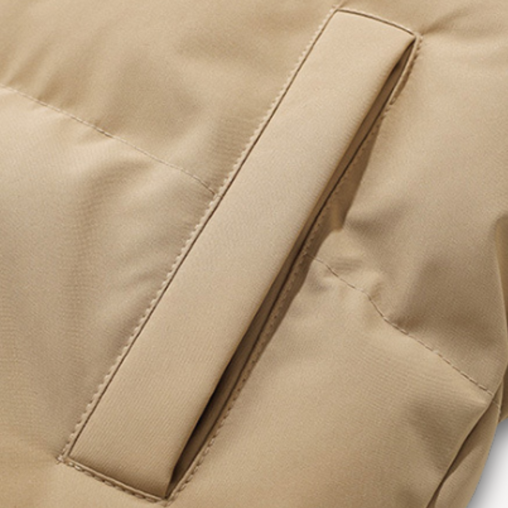 Clara Vienne | Men's Puffer Jacket with Hood - Warm Winter Outerwear for Adults - Lightweight Polyester