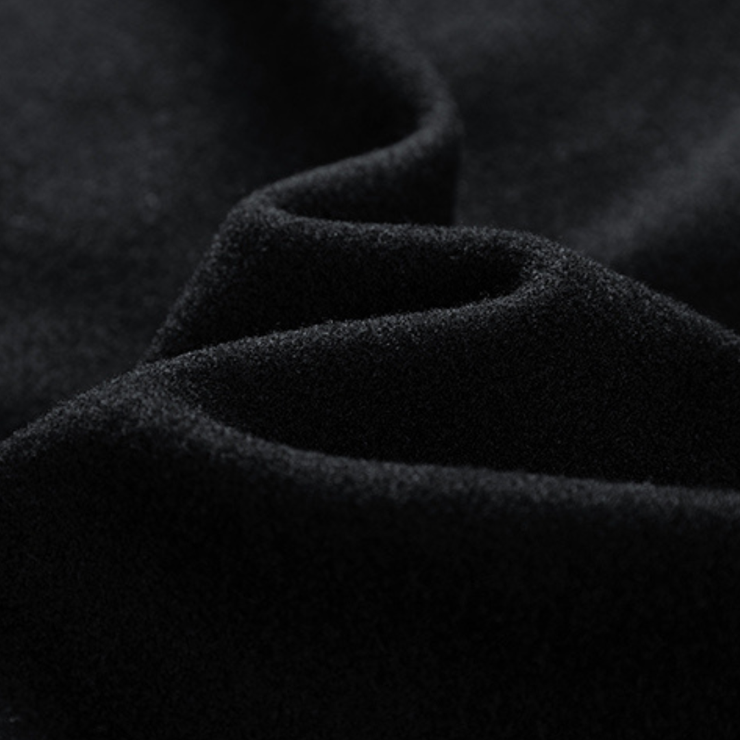 Clara Vienne | Men's Varsity Jacket - Wool Blend Body with Faux Leather Sleeves - Classic Letterman Style