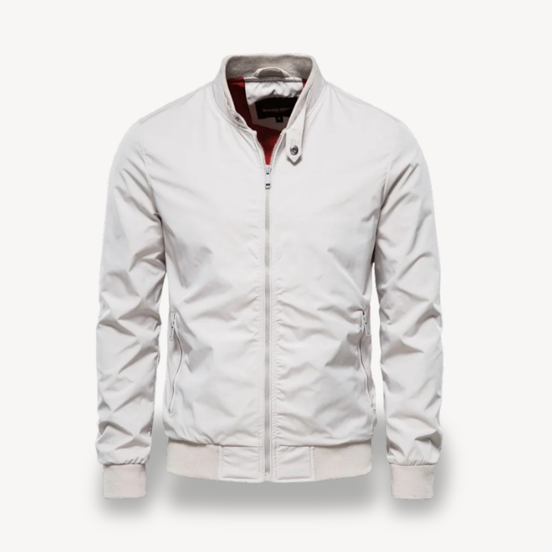 Men's Bomber Jacket Zip-Up Lightweight | Clara Vienne