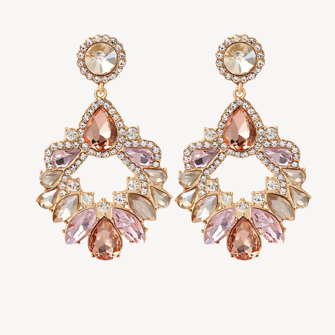 Clara Vienne | Crystal Drop Earrings
