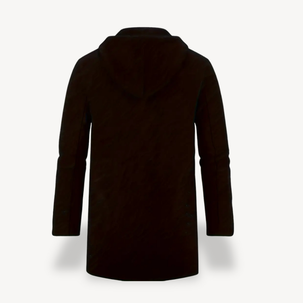 Fleece Hooded Cardigan Jacket Men | Clara Vienne