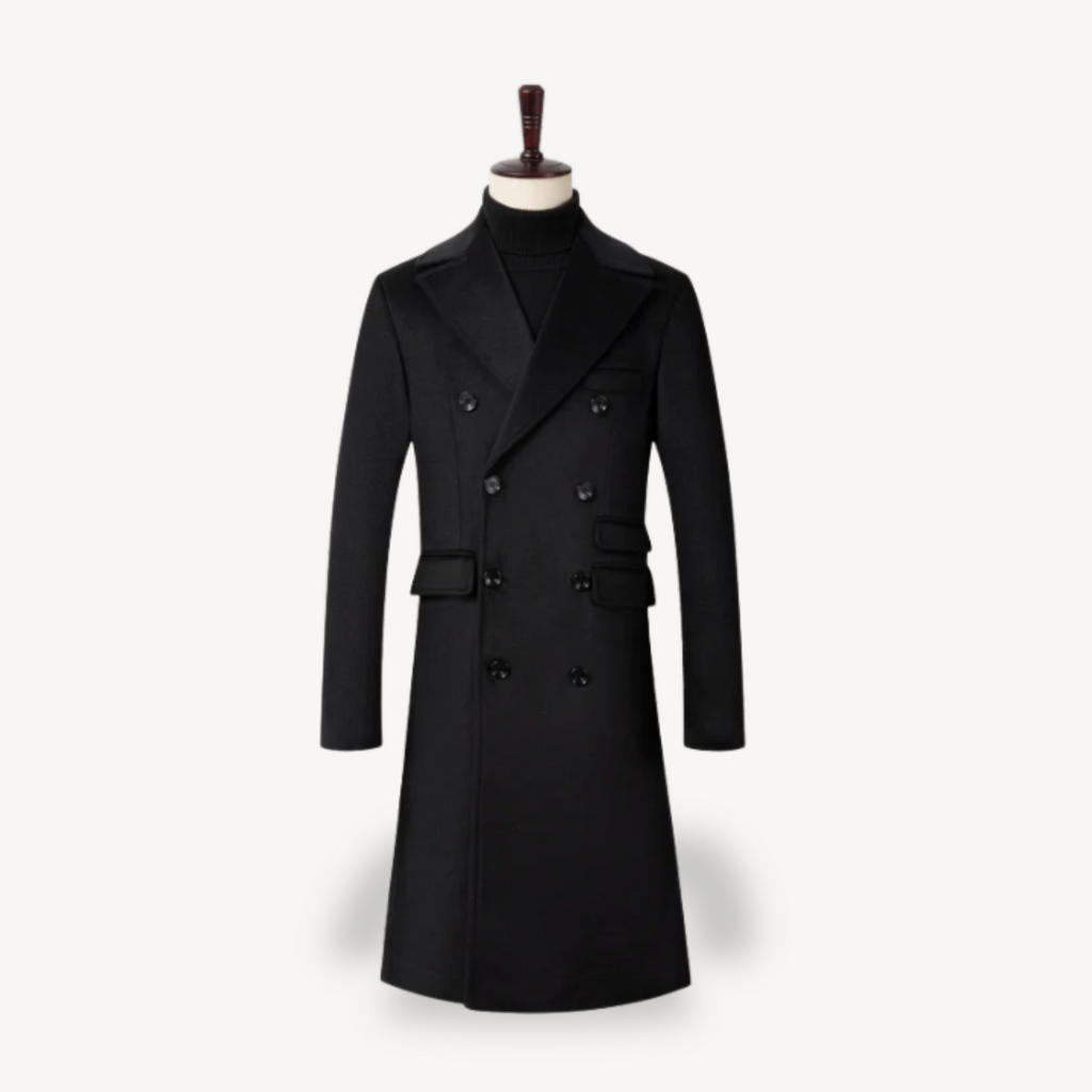 Double Breasted Overcoat Men | Clara Vienne