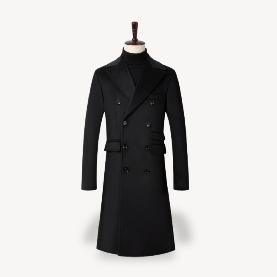 Double Breasted Overcoat Men | Clara Vienne
