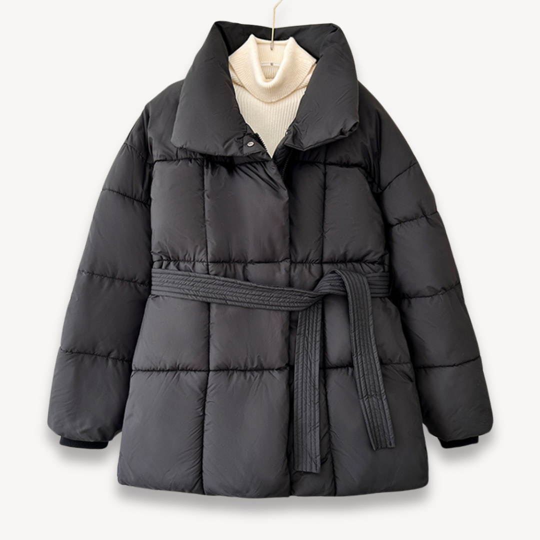 Clara Vienne | Belted Quilted Puffer Jacket for Women