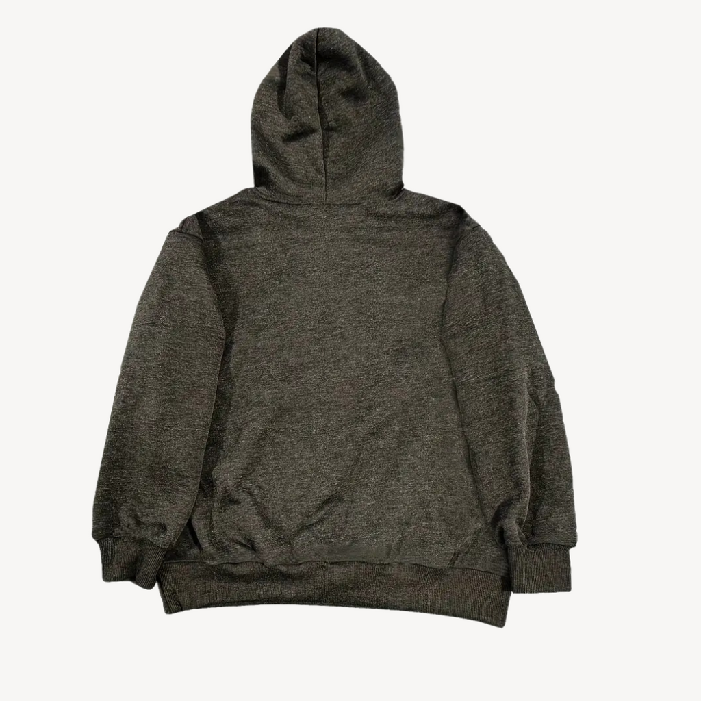 Men's Black Graphic Print Hoodie | Clara Vienne