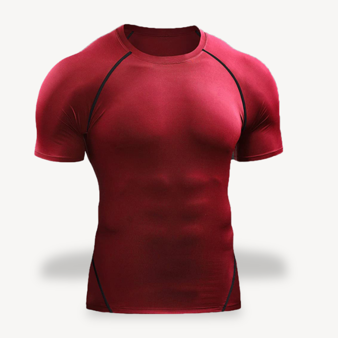 Men's Compression Shapewear Shirt Short Sleeve | Clara Vienne