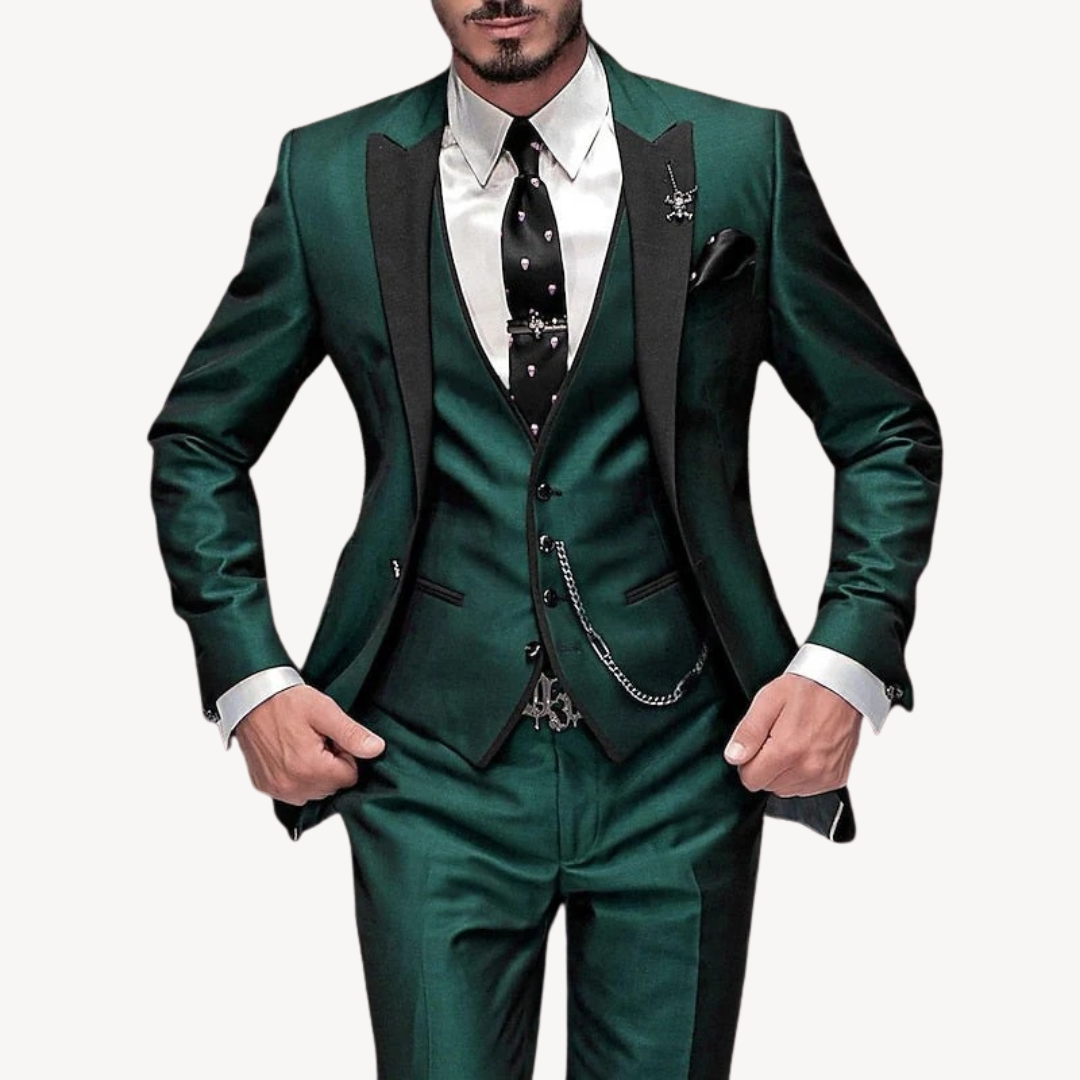 Men's 3-Piece Slim Fit Suit | Clara Vienne