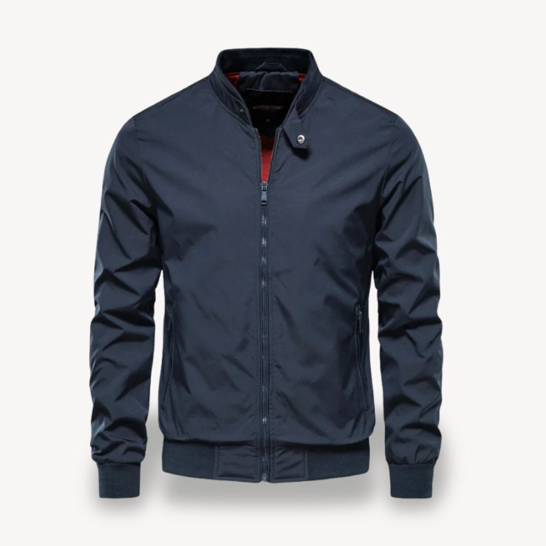 Men's Bomber Jacket Zip-Up Lightweight | Clara Vienne