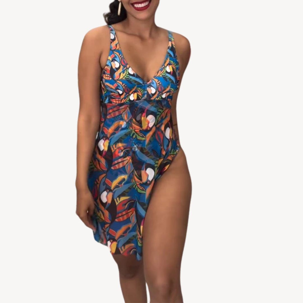 Bathing Suit One-Piece Swimdress Women | Clara Vienne
