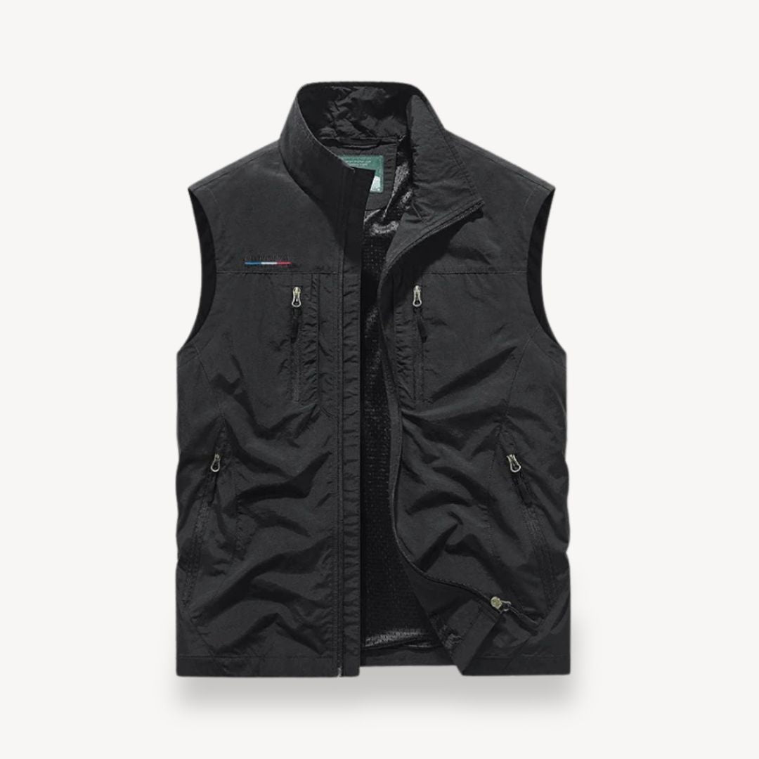 Lightweight Men's Summer Vest Jacket | Clara Vienne