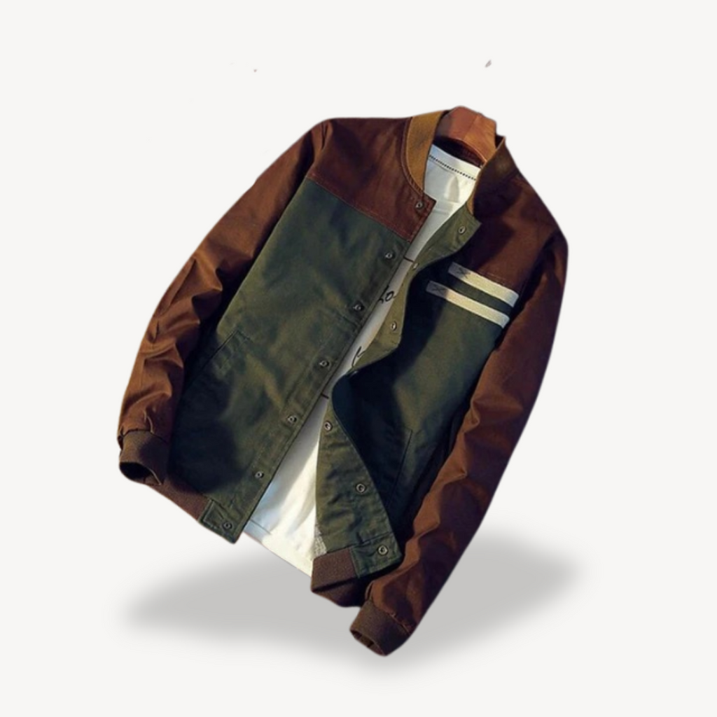 Bomber Jacket Polyester Men | Clara Vienne