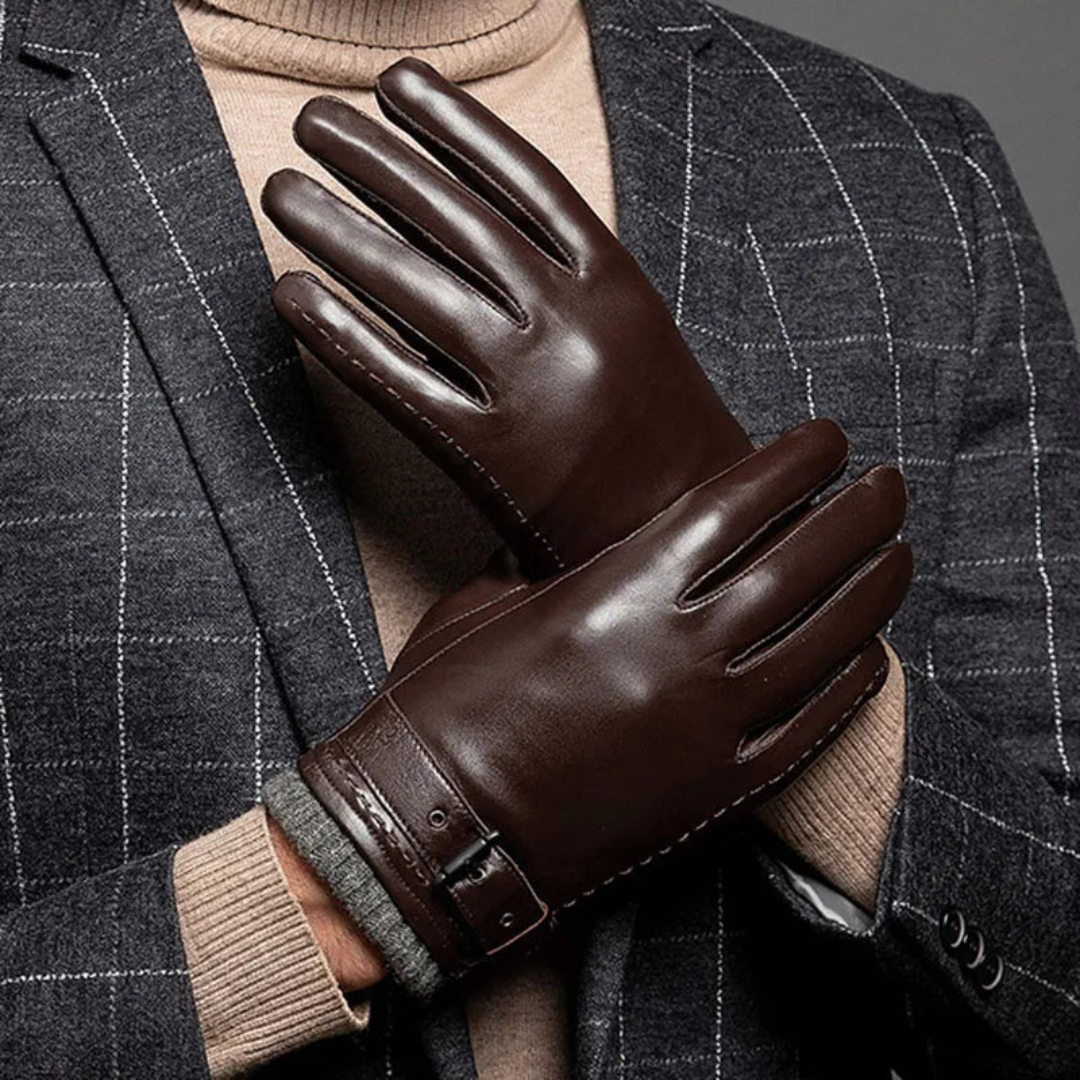 Leather Gloves for Men | Clara Vienne