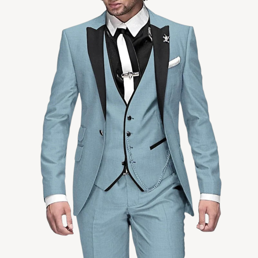 Men's 3-Piece Slim Fit Suit | Clara Vienne
