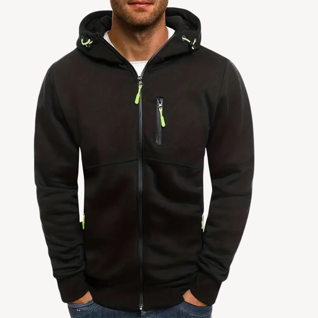 Casual Hoodie Cotton Polyester Men | Clara Vienne