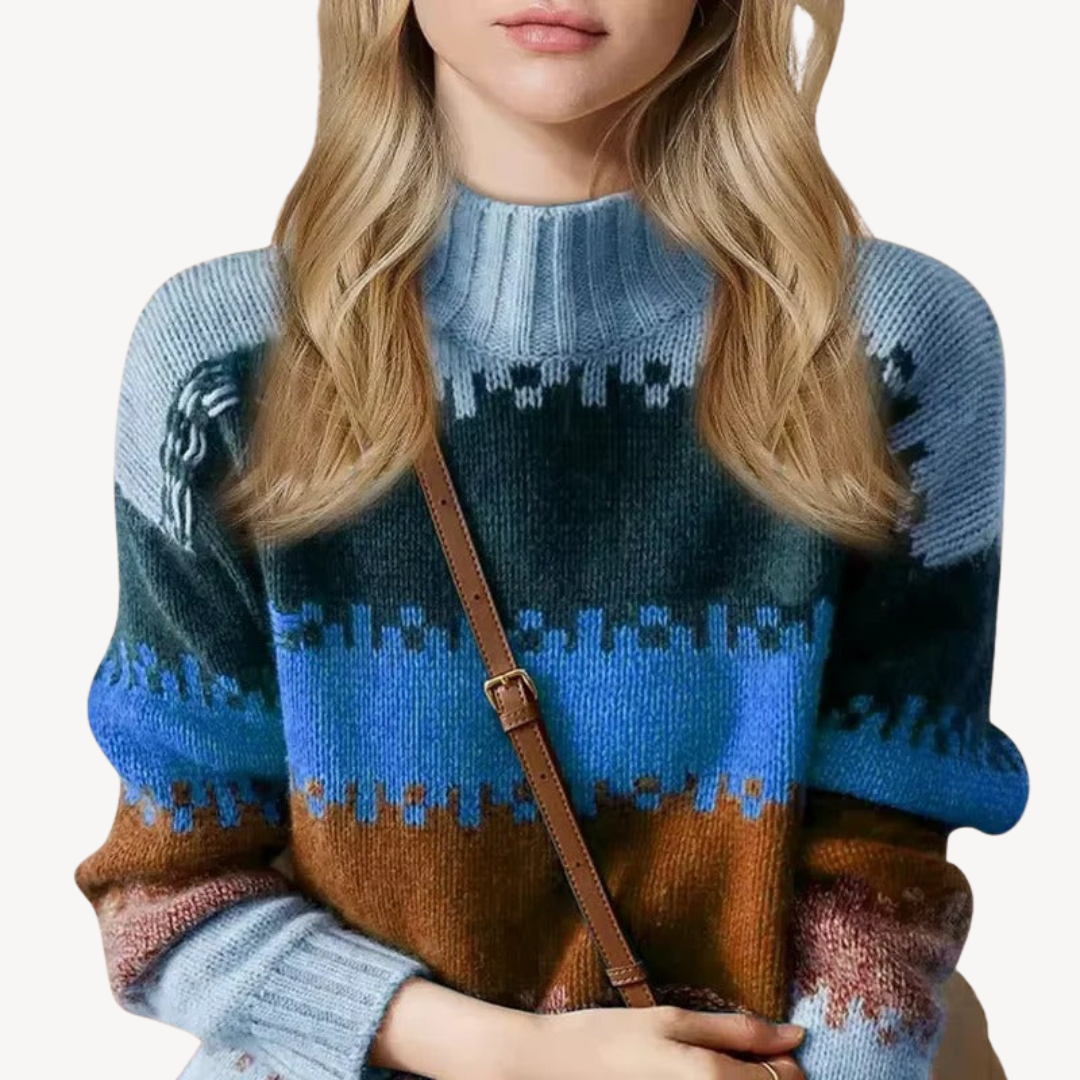 Colorful Knit Sweater for Women | Clara Vienne