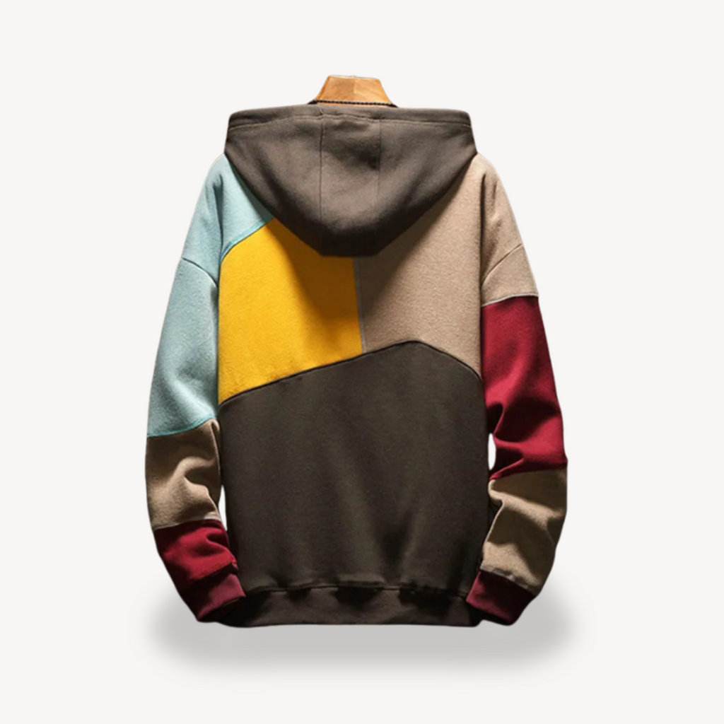 Color-Blocked Hoodie | Clara Vienne