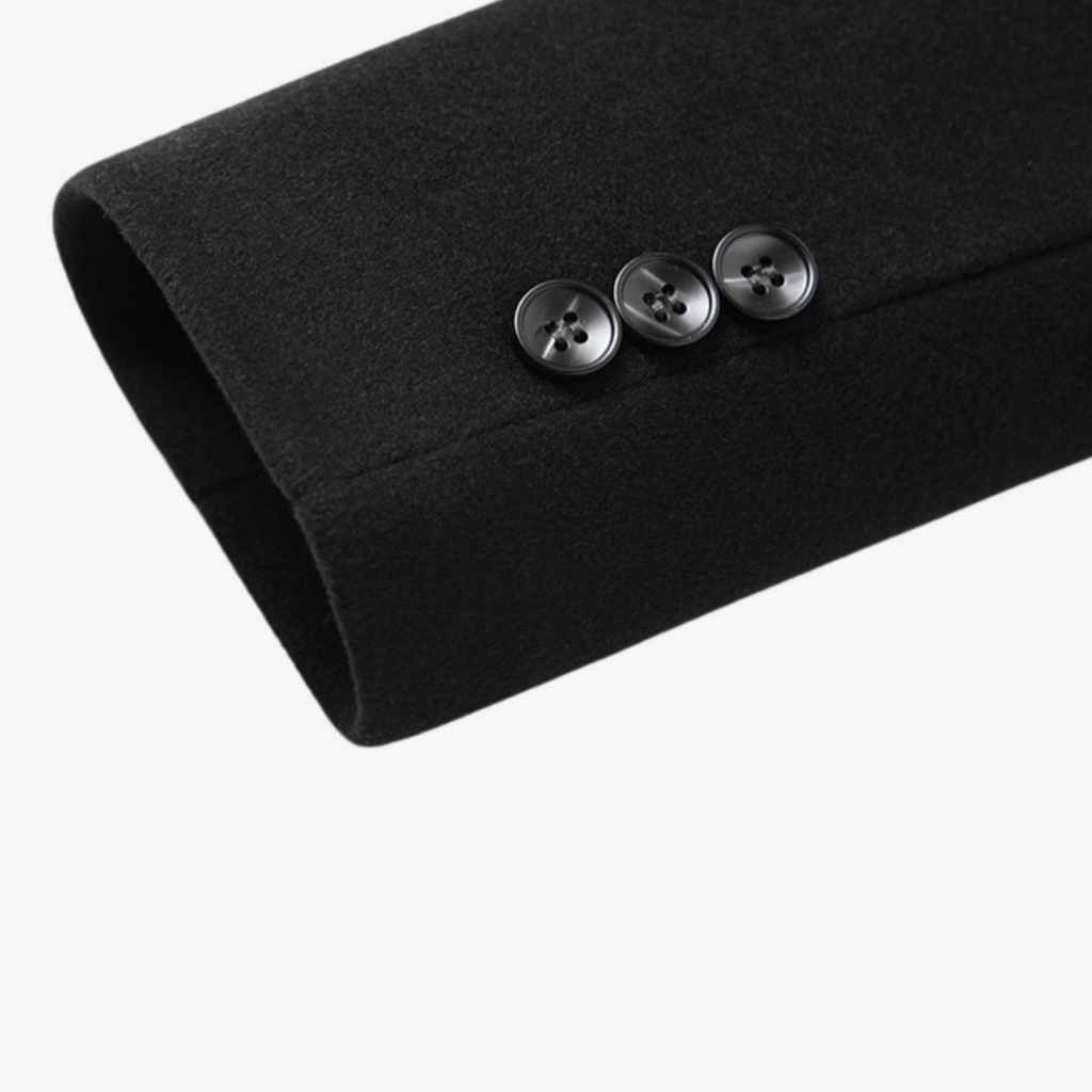 Clara Vienne | Men's Coat - Wool Blend Winter Coat