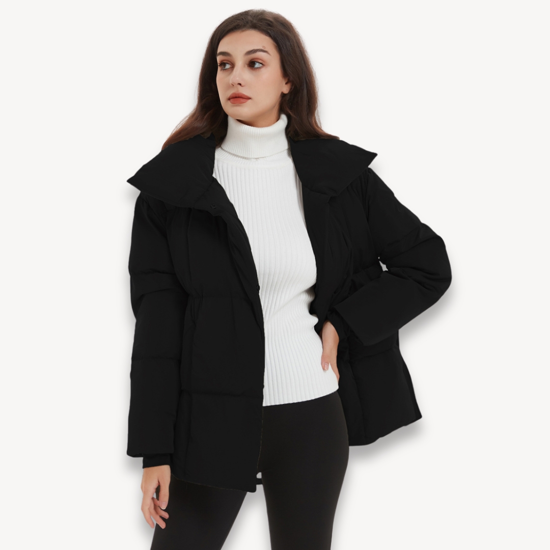 Clara Vienne | Belted Quilted Puffer Jacket for Women