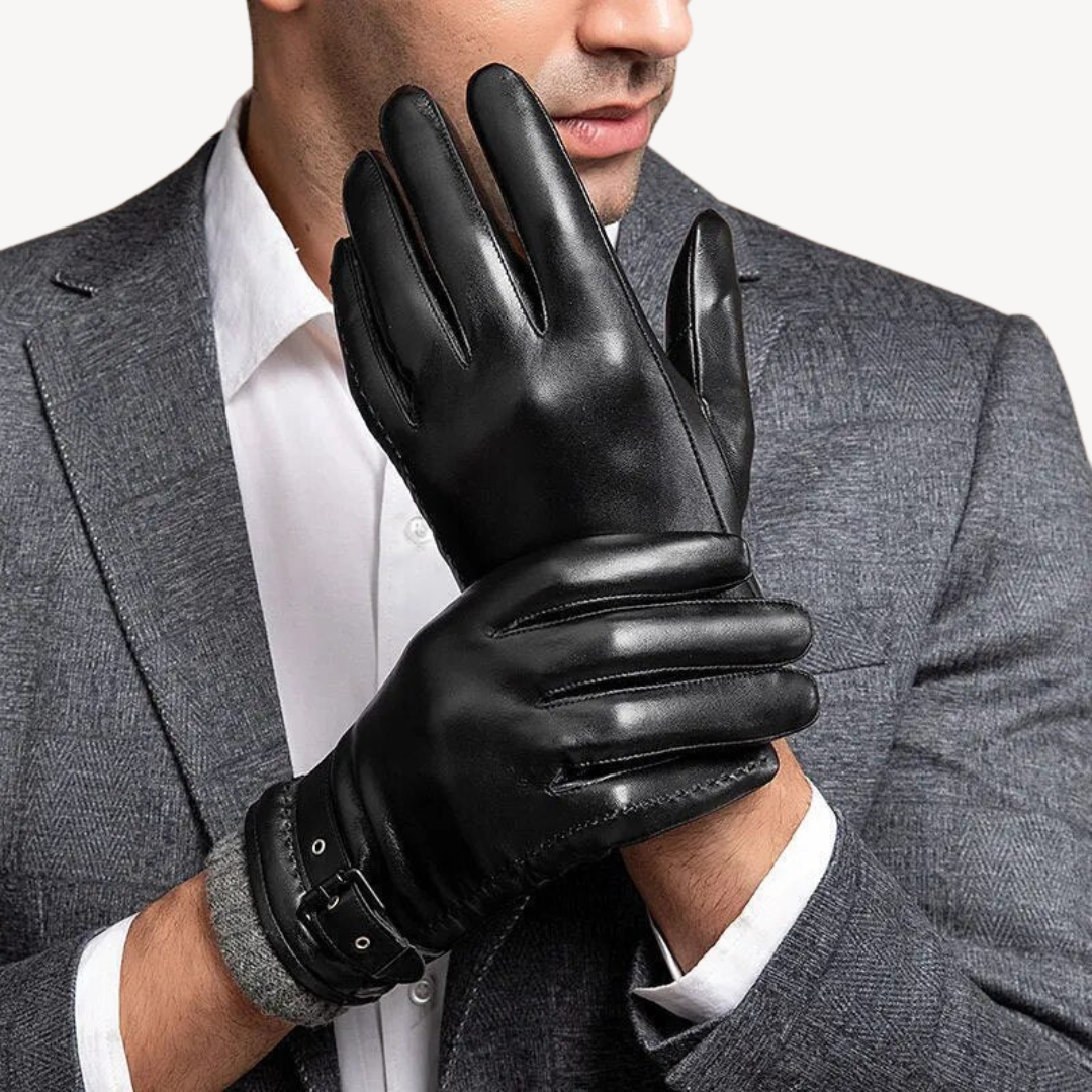 Leather Gloves for Men | Clara Vienne