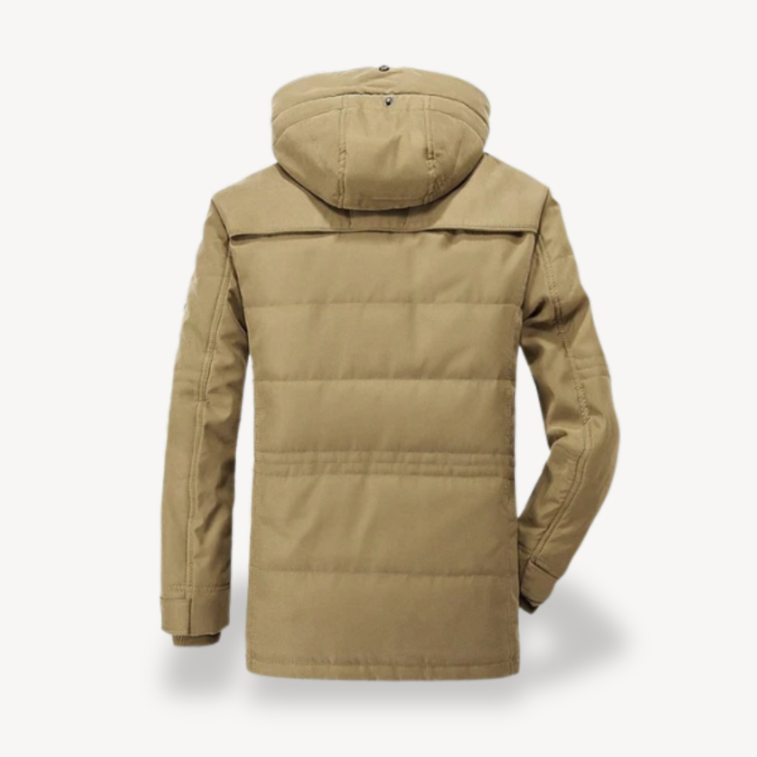 Fleece Lined Parka Jacket Men | Clara Vienne