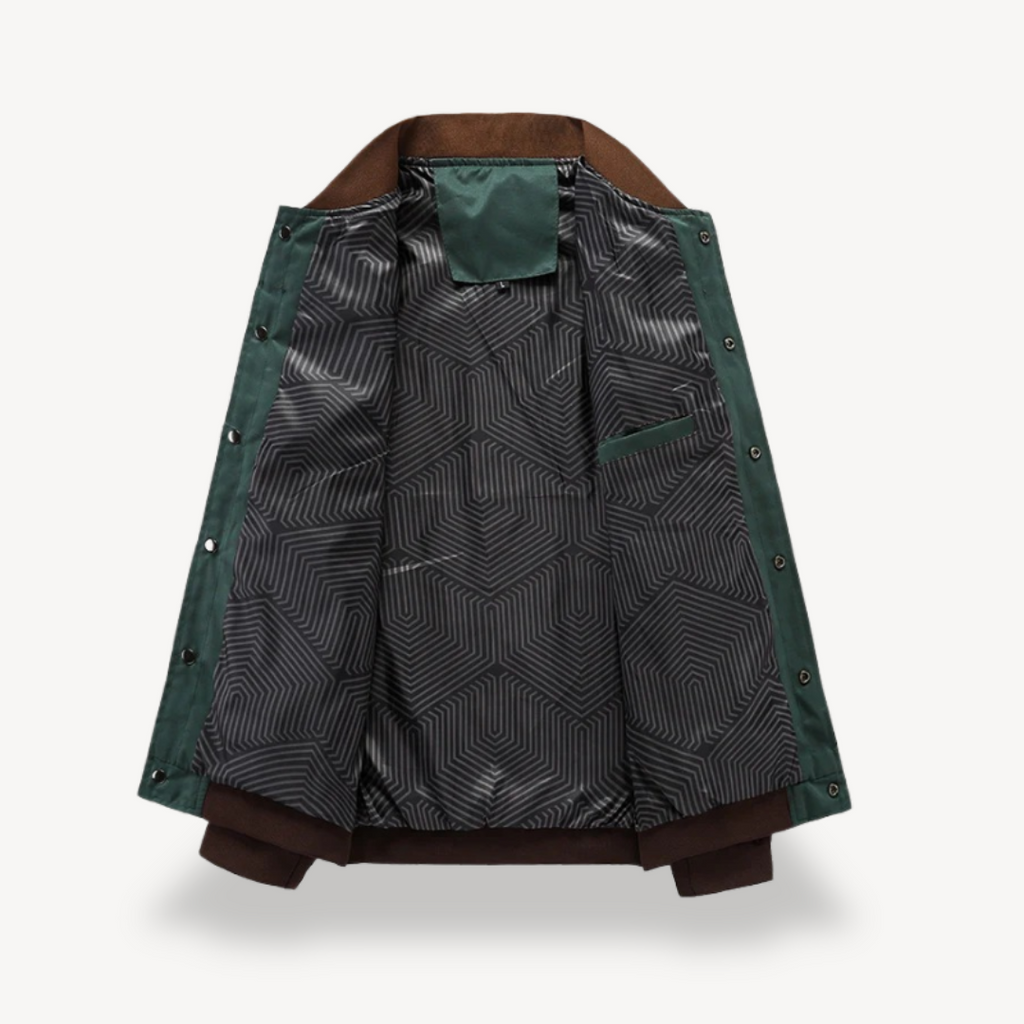 Bomber Jacket Polyester Men | Clara Vienne