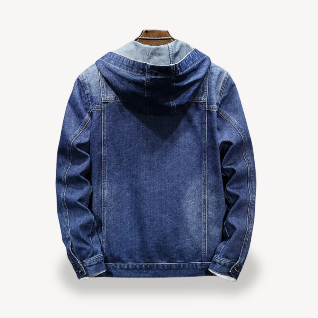 Denim Hoodie Jacket for Men | Clara Vienne