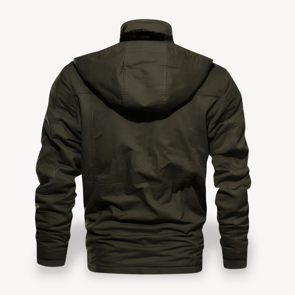 Men's Casual Winter Jacket with Pockets | Clara Vienne