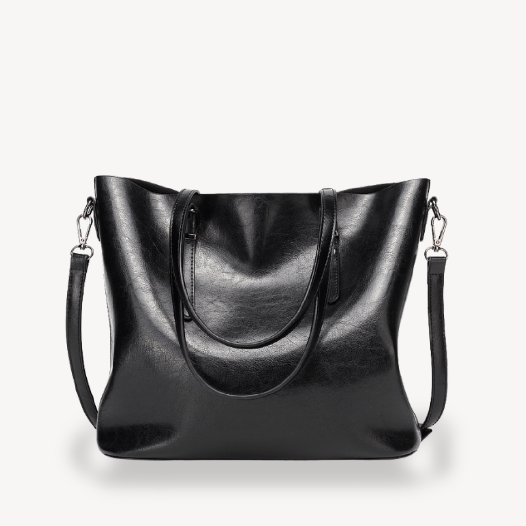 Clara Vienne | Women's Leather Tote Bag – Elegant Handbag