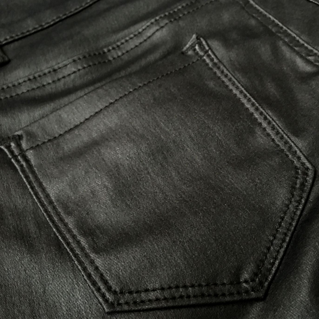 Clara Vienne Women's Faux Leather Moto Pants