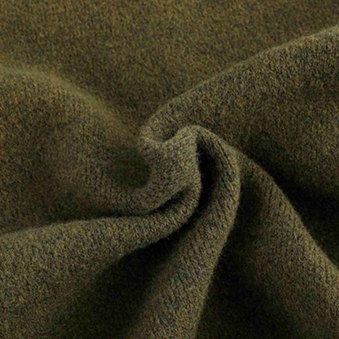 Clara Vienne | Men's Wool Button-Up Cardigan