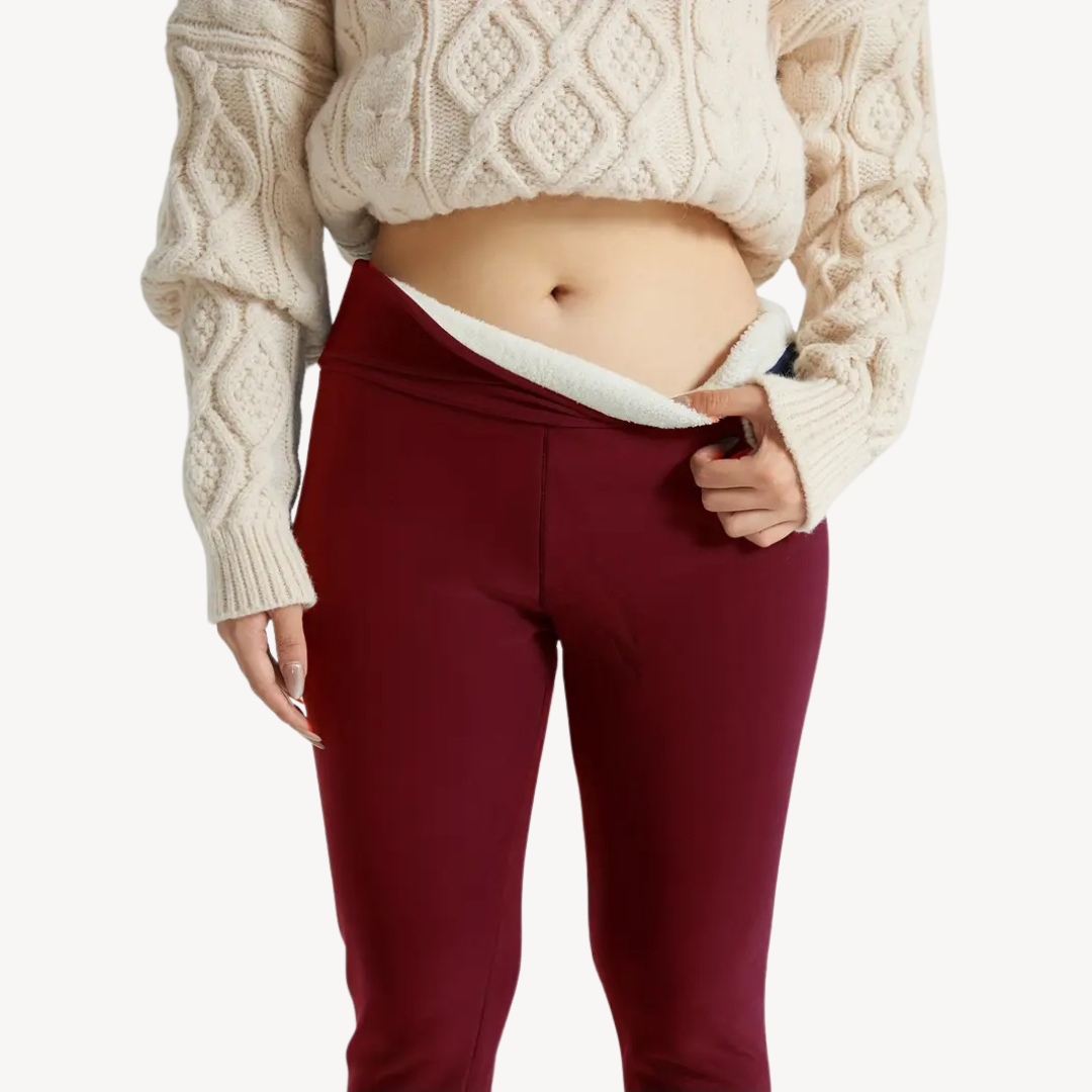 Fleece-Lined Leggings for Women | Clara Vienne