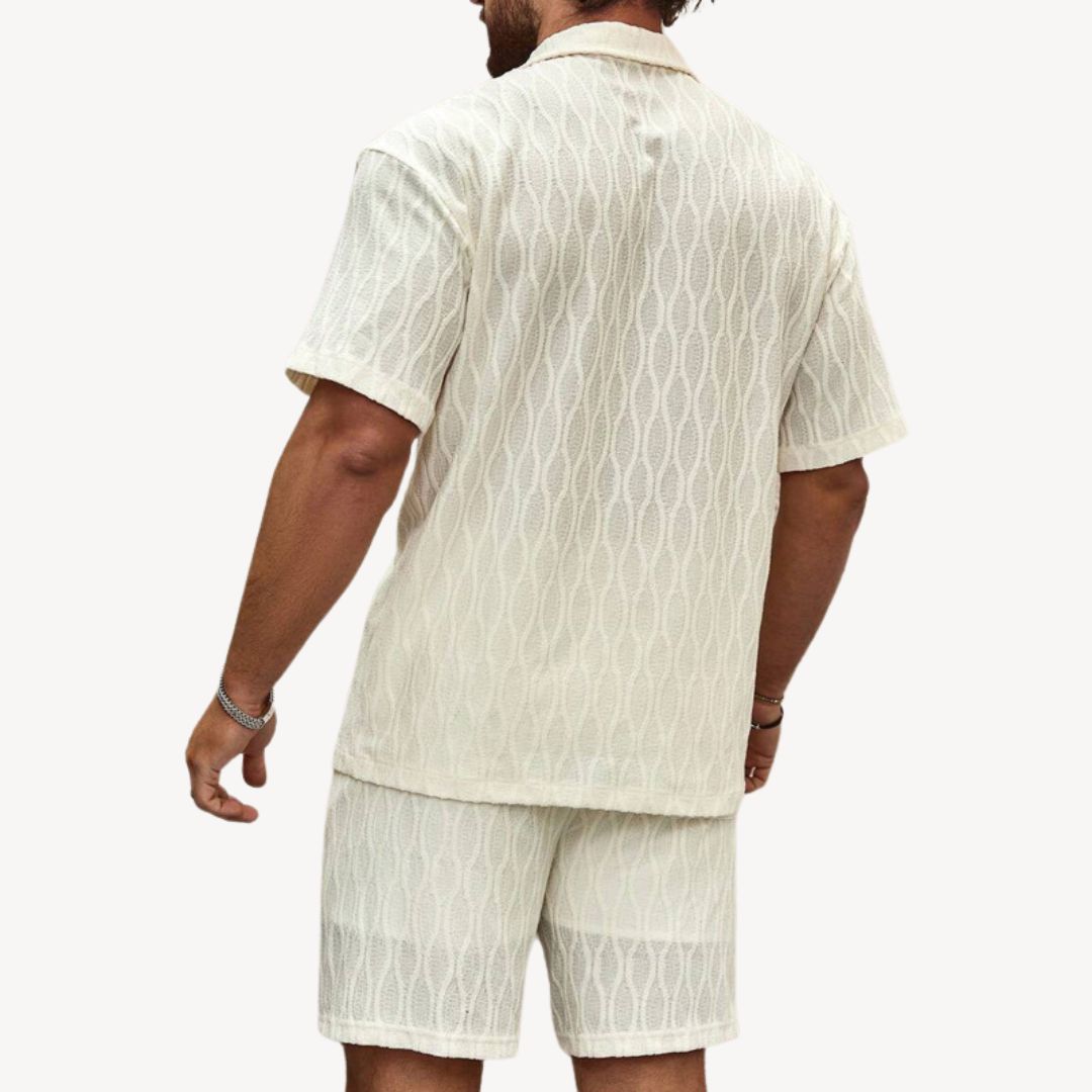 Clara Vienne | Men's Patterned Knit Summer Set