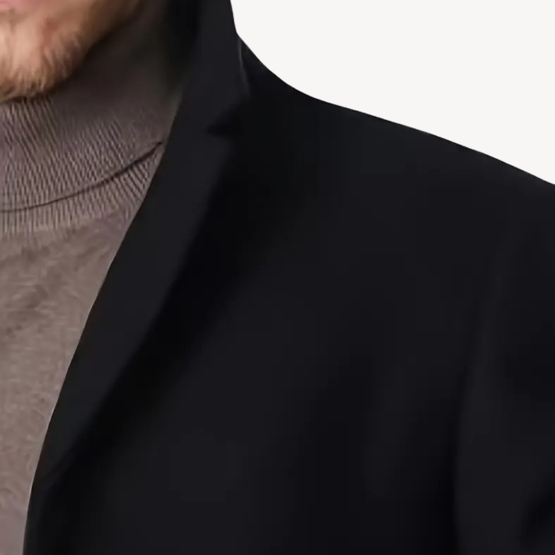 Men's Classic Wool Blend Coat | Clara Vienne