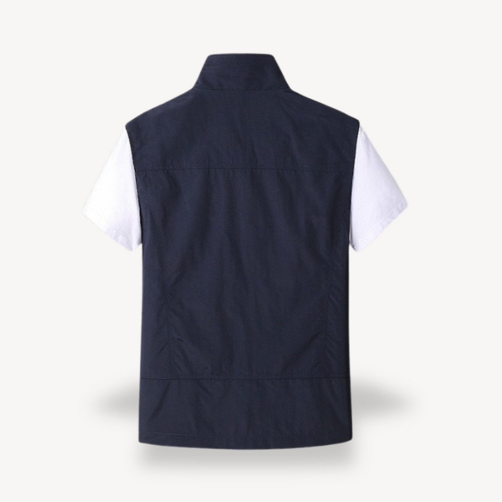 Lightweight Zip Vest for Men | Clara Vienne