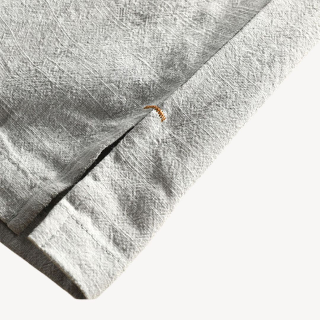 Casual Linen Polo Shirt Men | Clara Vienne