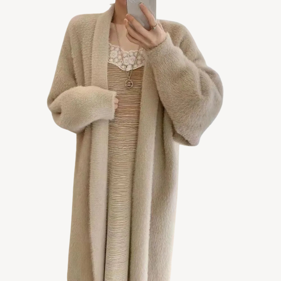 Long Open Cardigan for Women | Clara Vienne