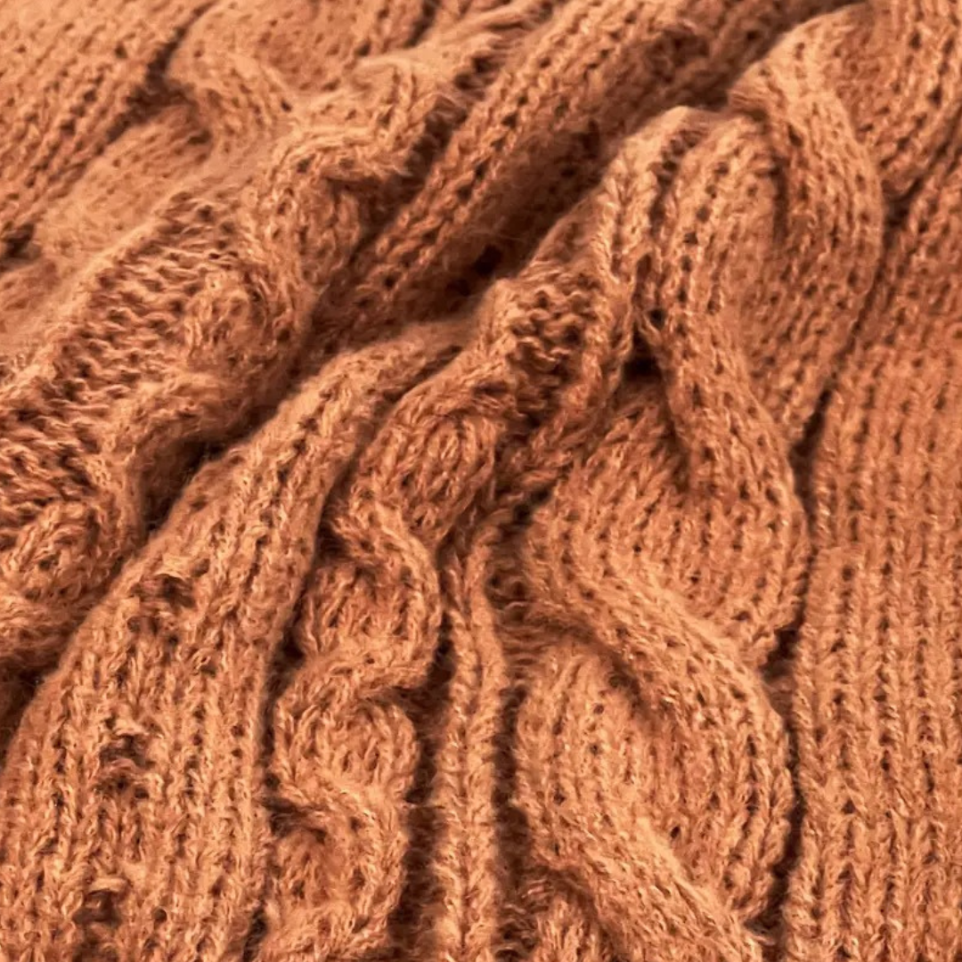 Cable Knit Turtleneck Dress for Women | Clara Vienne