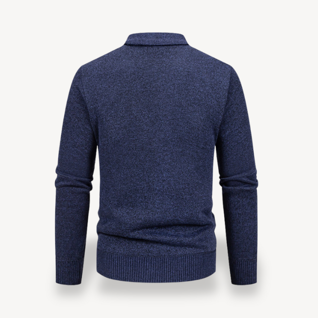 Diamond Knit Cardigan Sweater Men | Clara Vienne