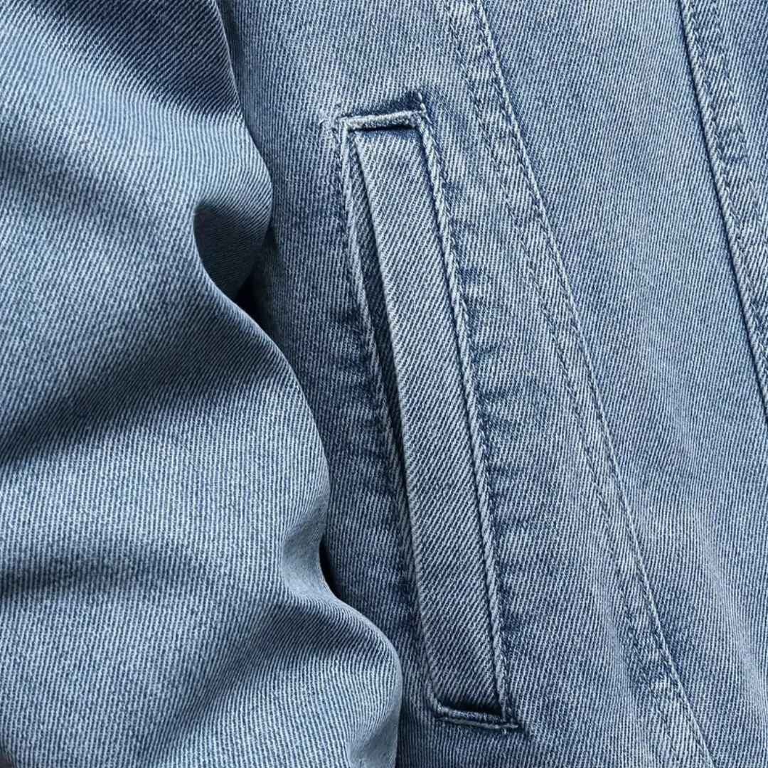 Light Blue Denim Jacket for Men | Clara Vienne