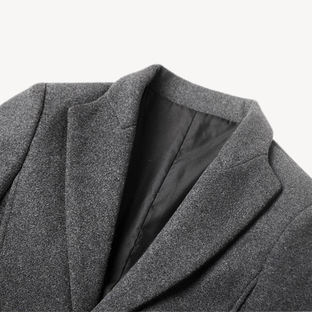 Clara Vienne |  Men's Wool Blend Overcoat