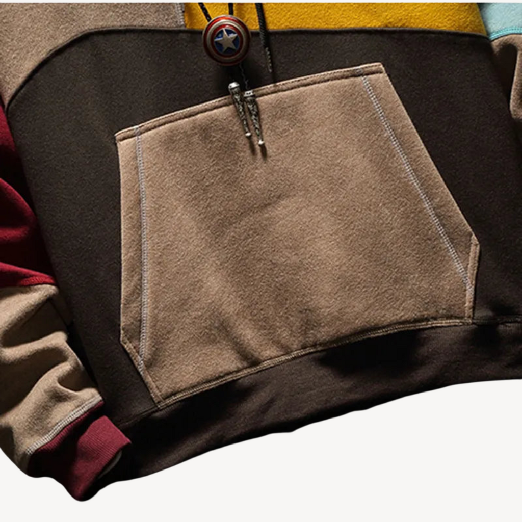 Color-Blocked Hoodie | Clara Vienne