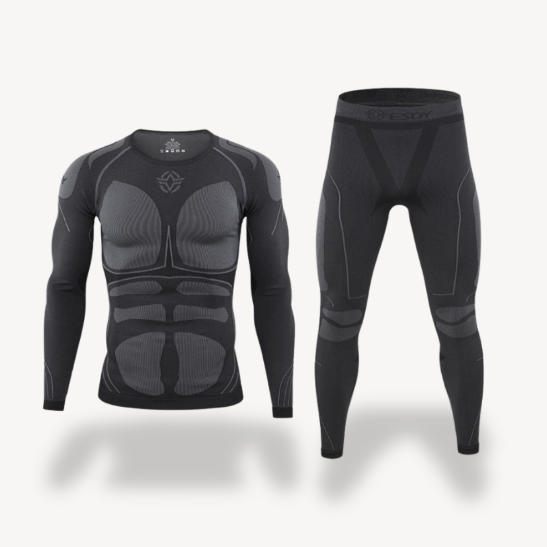 Men's Compression Workout Shirt & Leggings Set | Clara Vienne