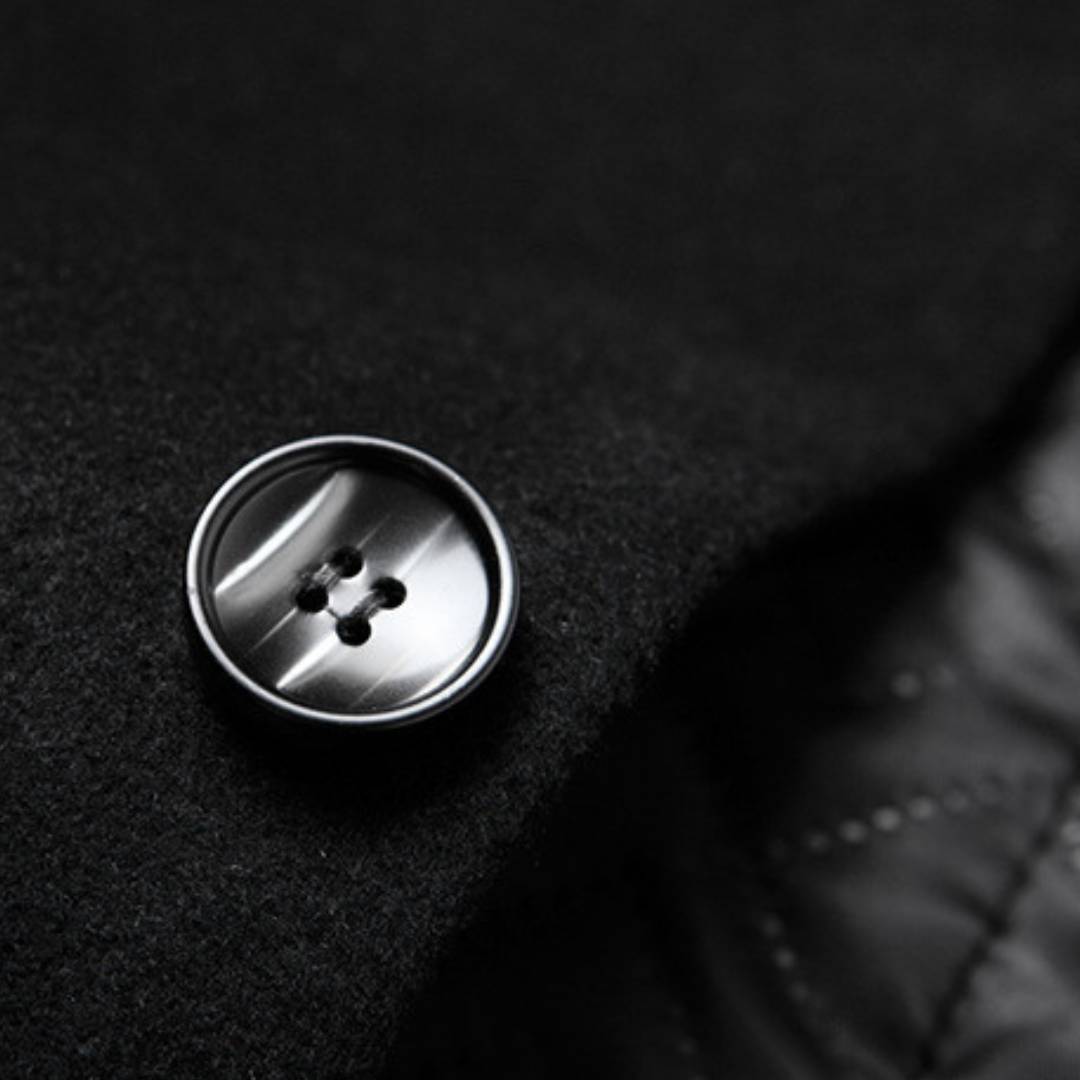 Clara Vienne | Men's Coat - Wool Blend Winter Coat