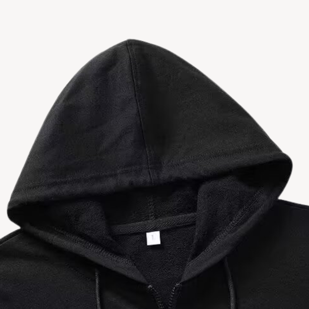 Clara Vienne Men's Fleece Tracksuit – Zip Hoodie & Joggers