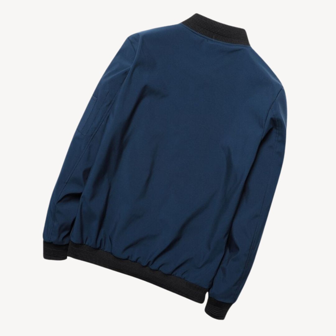 Clara Vienne | Men's Zip Up Bomber Jacket