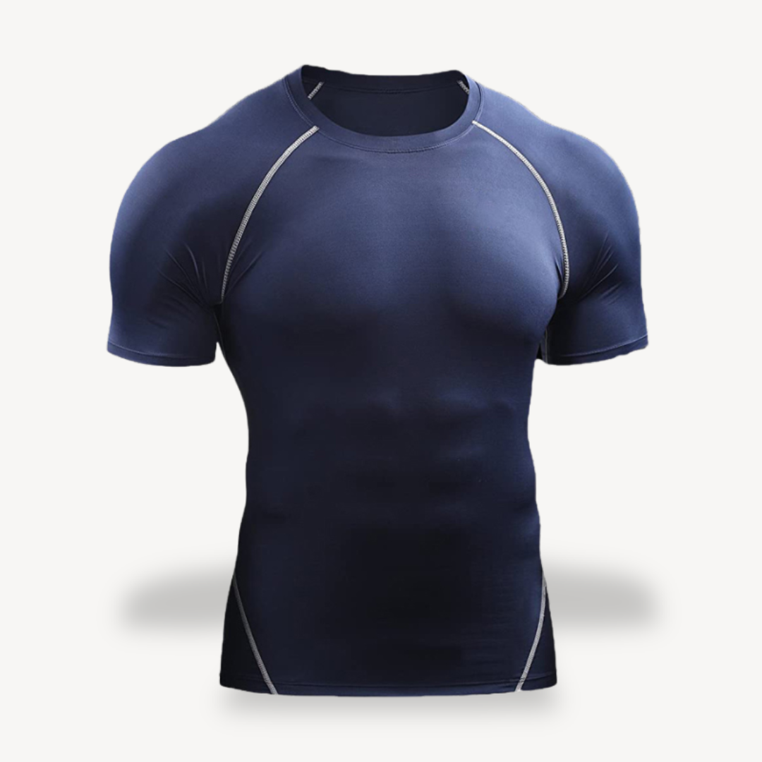 Men's Compression Shapewear Shirt Short Sleeve | Clara Vienne