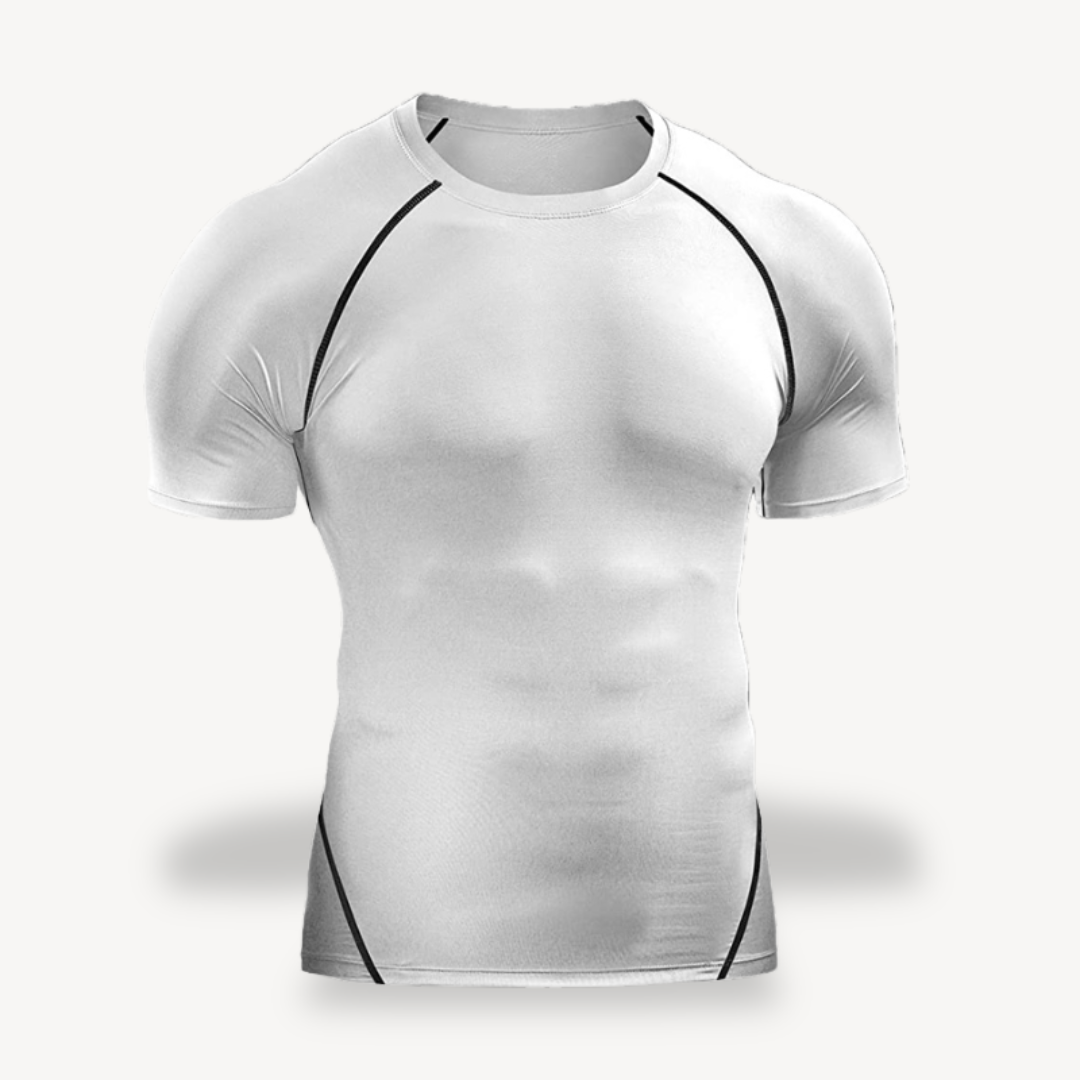 Men's Compression Shapewear Shirt Short Sleeve | Clara Vienne